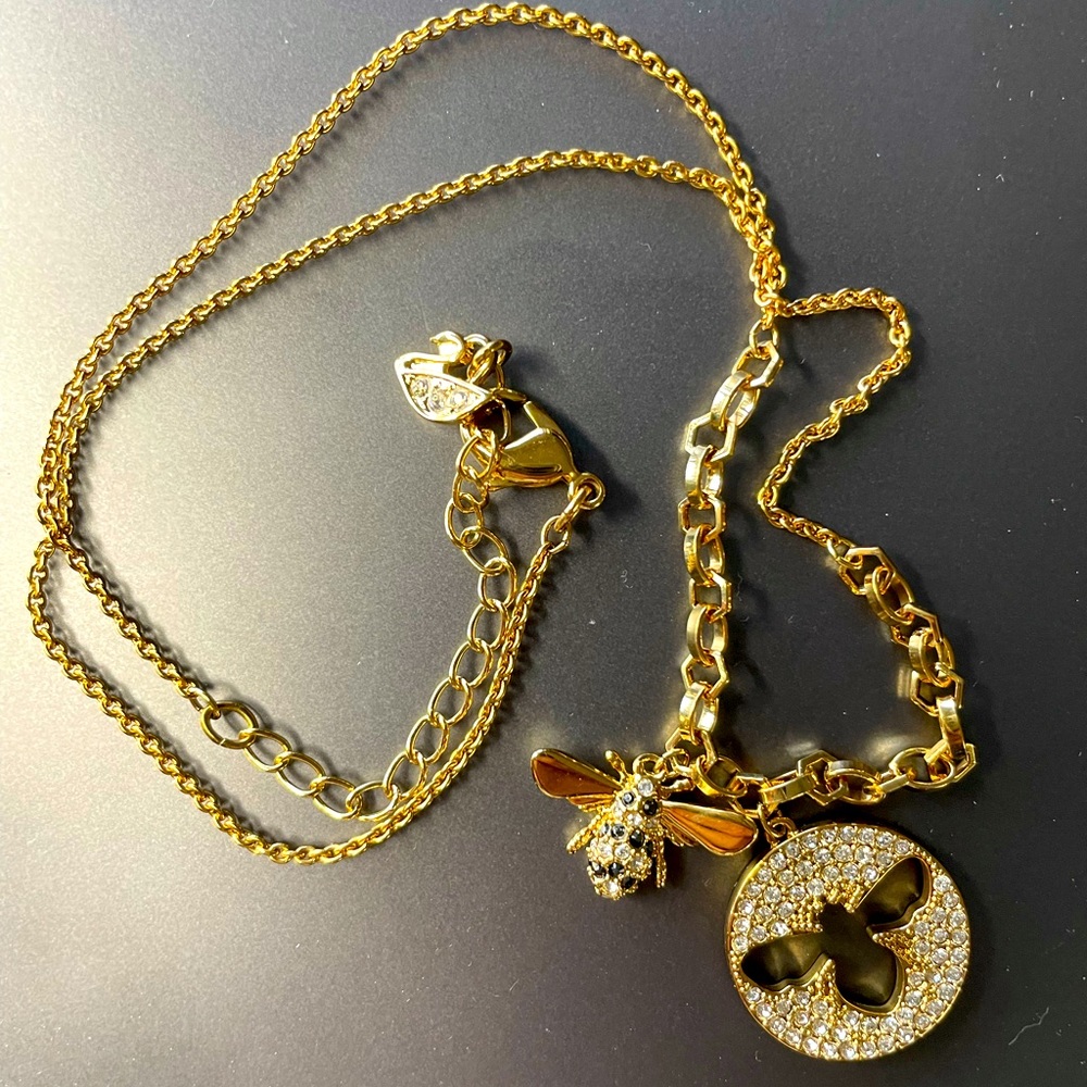 Swarovski Lisabel Ladies Gold-tone Necklace